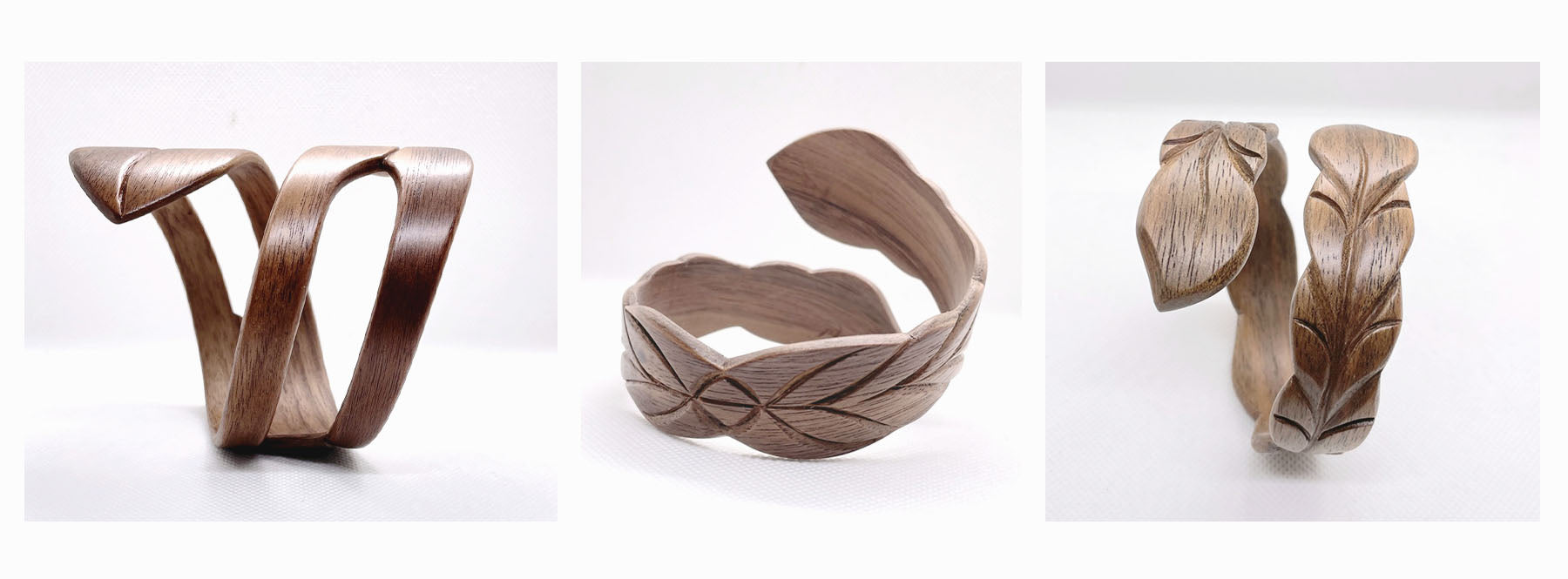 Wooden wedding bracelet